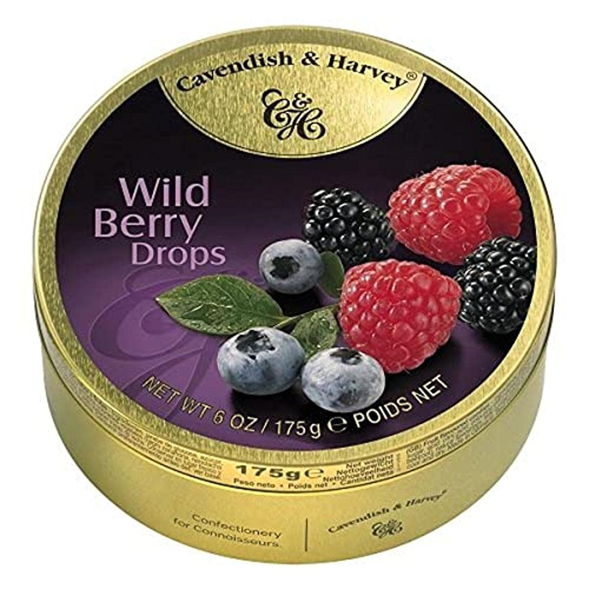 Cavendish & Harvey Wild Berry Drops 175g - Wicked Sweets & Lollies