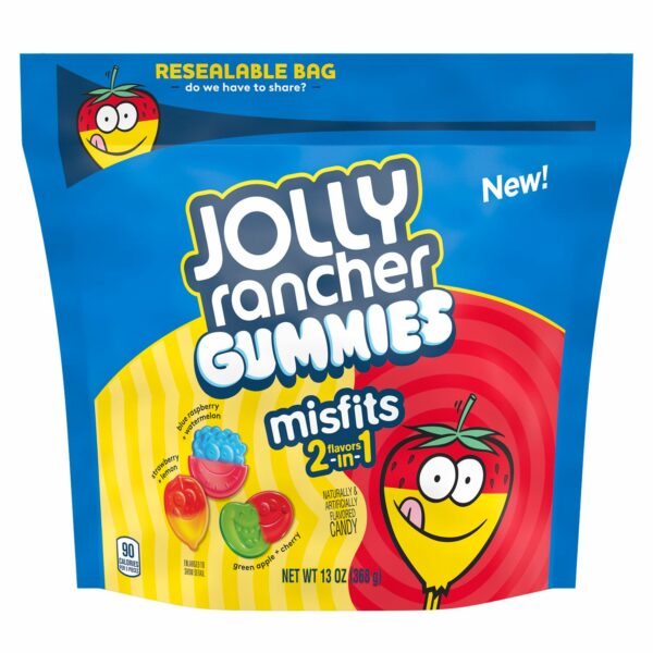 Jolly Rancher Gummies Misfits 368g Jolly Rancher Gummies Misfits 368g
