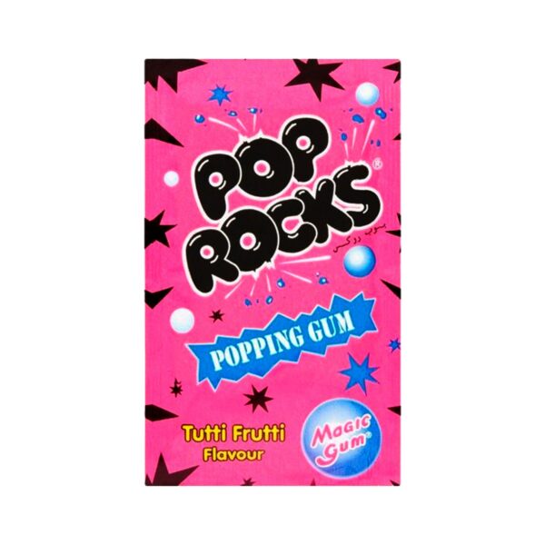 Pop Rocks Gum - Tutti Fruit 6Pk