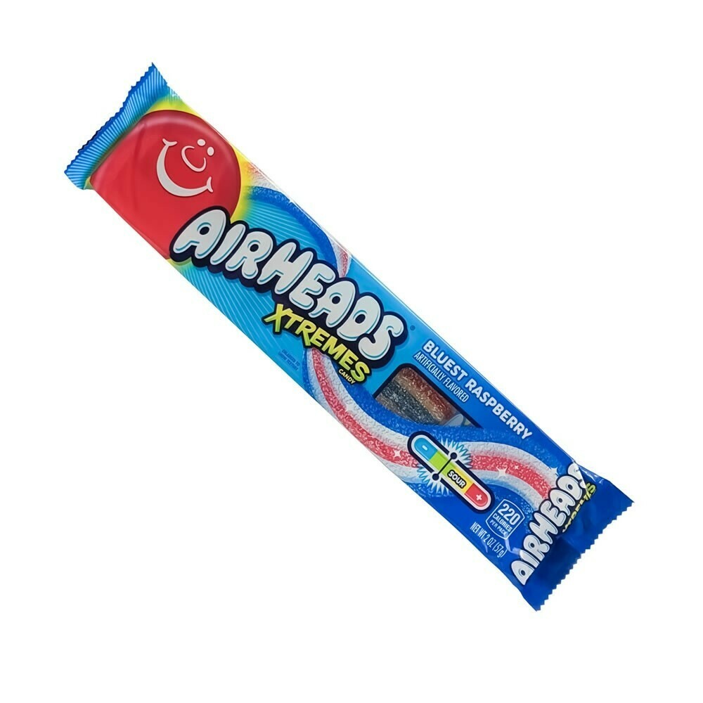 Airheads Xtremes Bluest Raspberry 57g Wicked Sweets & Lollies