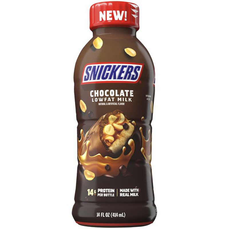 Snickers Liquid Snickers Chocolate Milk 414ml - Wicked Sweets & Lollies