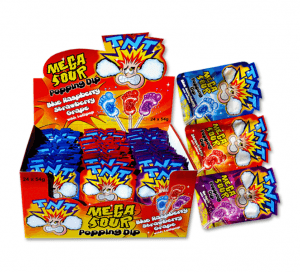 TNT Mega Sour Popping Dip 54g TNT Mega Sour Popping Dip 54g