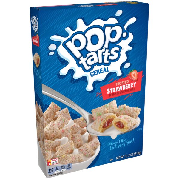 Pop Tarts Cereal Frosted Strawberry 318g Pop Tarts Cereal Frosted Strawberry 318g