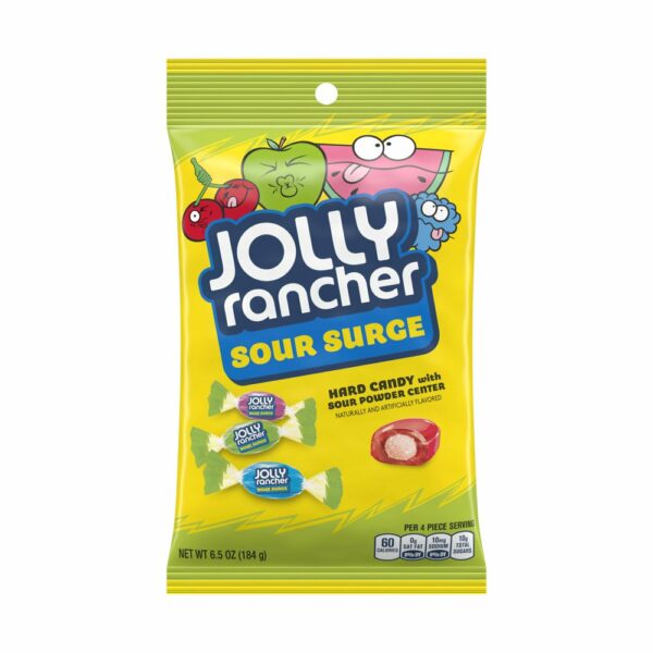 Jolly Rancher Hard Candy Sour Surge 184g Jolly Rancher Hard Candy Sour Surge 184g