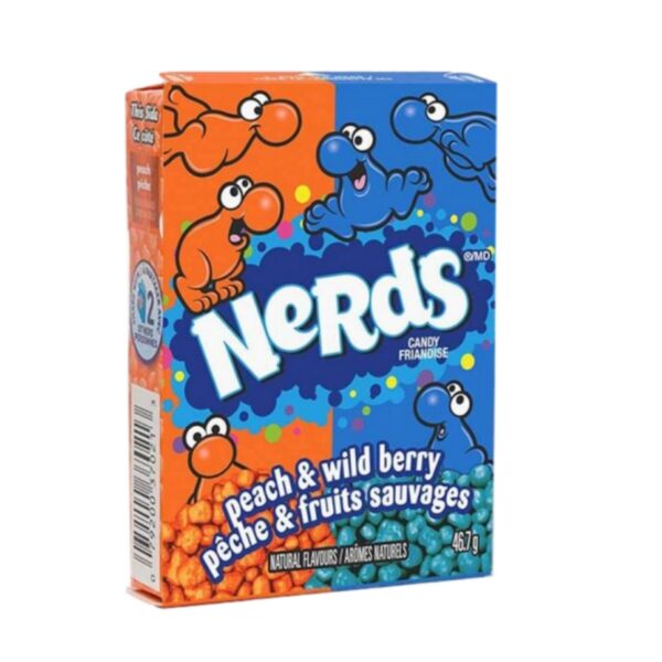 Nerds Peach & Wild Berry 46.7g Nerds Peach & Wild Berry 46.7g