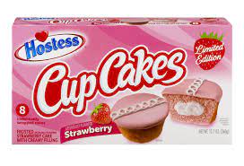 Hostess Cupcakes Strawberry 8Pk