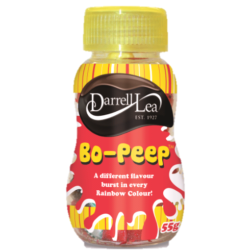 Darrell Lea Bo-Peeps 55g Darrell Lea Bo-Peeps 55g
