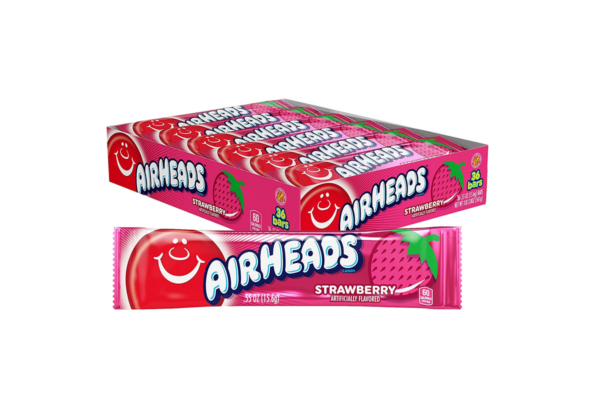 Airheads Bar Strawberry 15.6g (Each) Airheads Bar Strawberry 15.6g (Each)