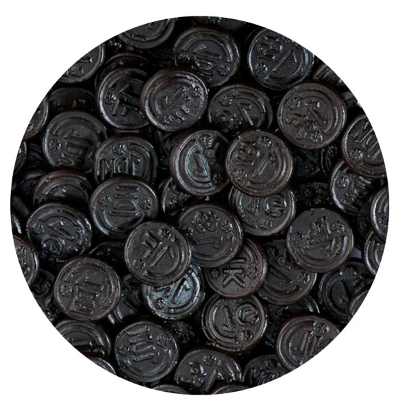 Dutch Liquorice Coins 125g Dutch Liquorice Coins 125g