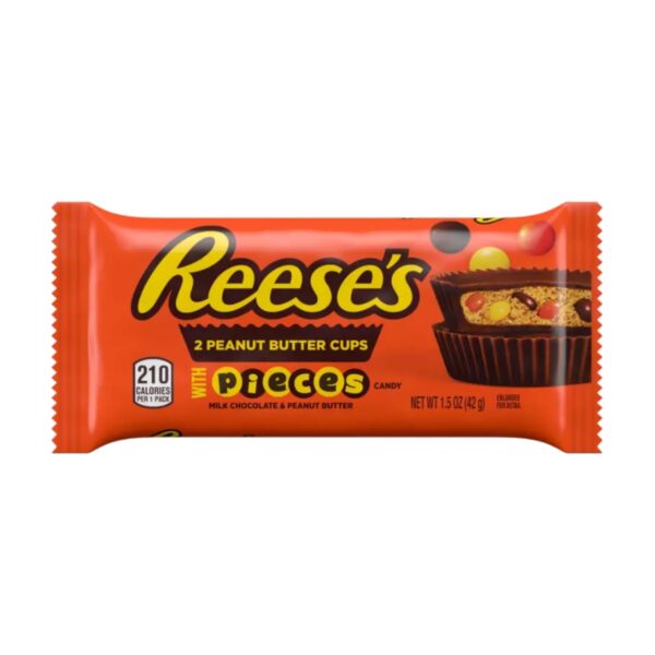 Reese's Peanut Butter Cups With Pieces 42g