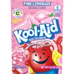 Kool-Aid Sachet Pink Lemonade 6.5g Kool-Aid Sachet Strawberry Lemonade 5.3g