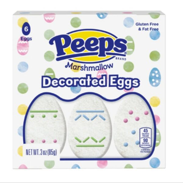 Peeps Marshmallow Decorated Eggs 85g