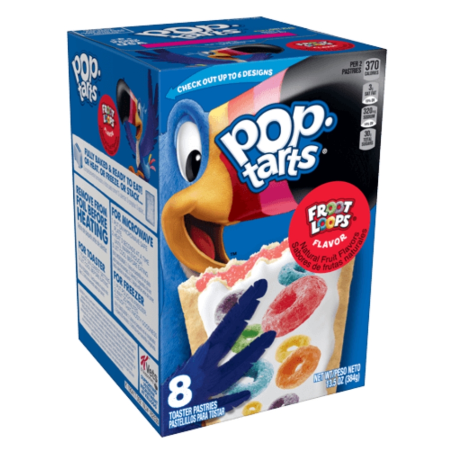 Pop Tarts Froot Loops 8pk - Wicked Sweets & Lollies