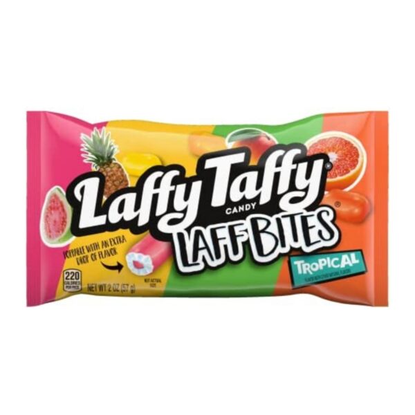 Laffy Taffy Laff Bites Tropical 57g