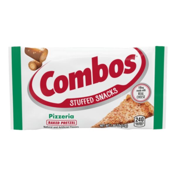 Combos Stuffed Snacks Pizzeria Baked Pretzel 51g