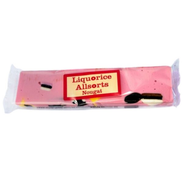 The Real Candy Co Liquorice Allsorts Nougat 150g