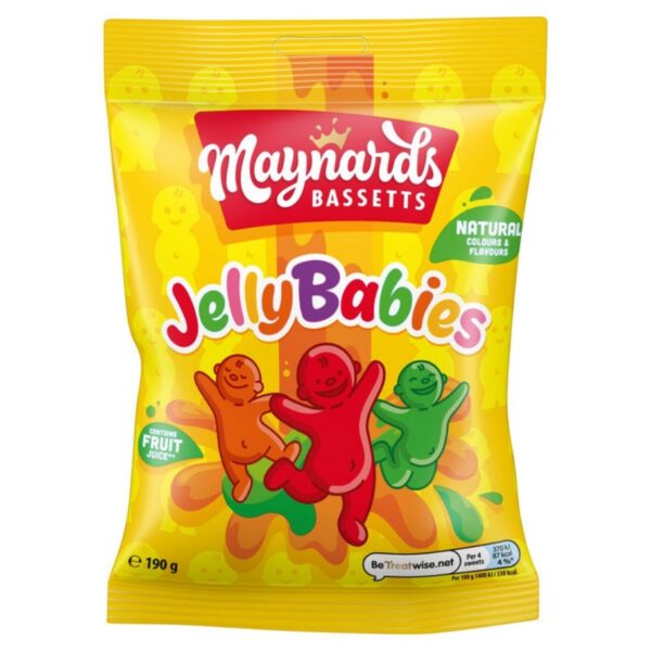 Maynards Bassetts Jelly Babies 190g