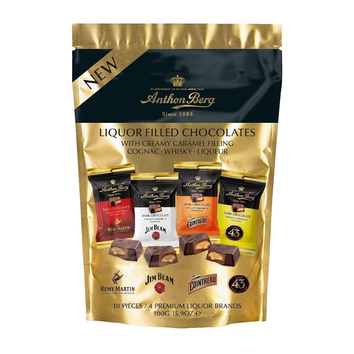 Anthon Berg Liquor Filled Chocolates 100g Wicked Sweets & Lollies