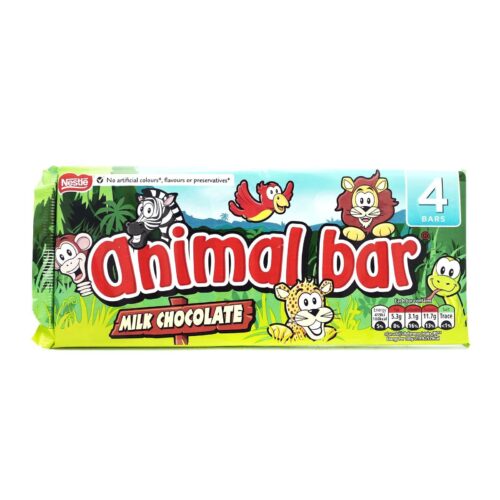 Nestle Animal Bar 4pk 76g - Wicked Sweets & Lollies