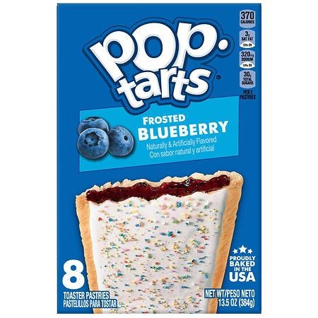 Pop Tarts, Frosted Blueberry 8pk