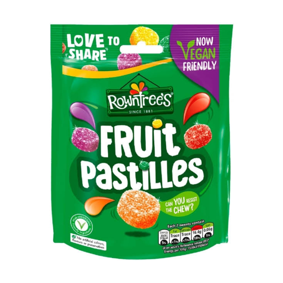 Rowntree's Fruit Pastilles 143g - Wicked Sweets & Lollies
