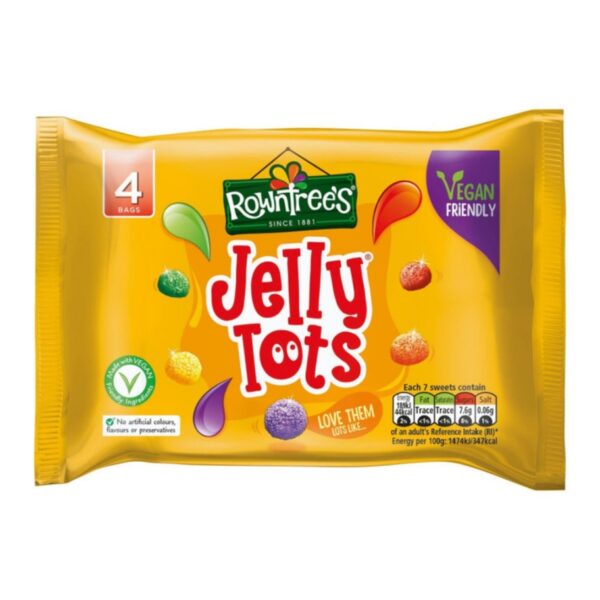 Jelly Tots 28g x 4pk