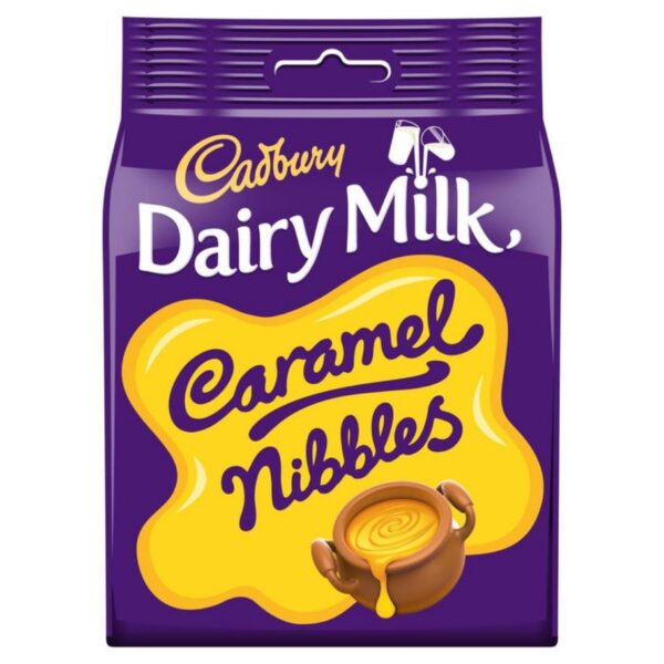 Cabdury Dairy Milk Caramel Nibbles 95g