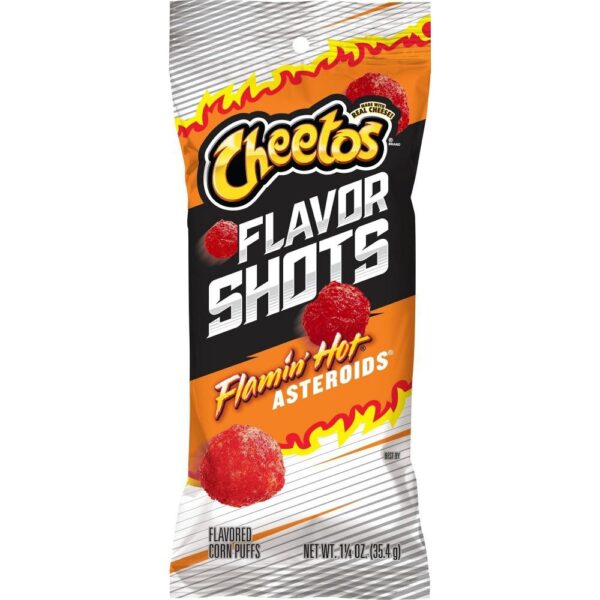 Cheetos Flavor Shots Flamin' Hot Asteroids 35.4g