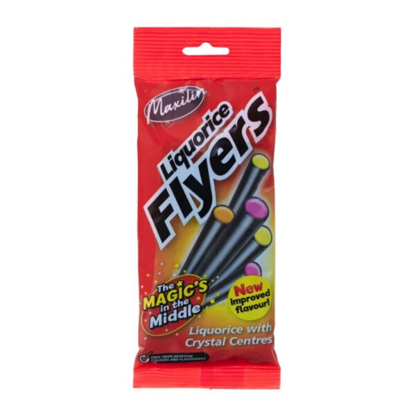 Maxilin Flyers Liquorice 75g