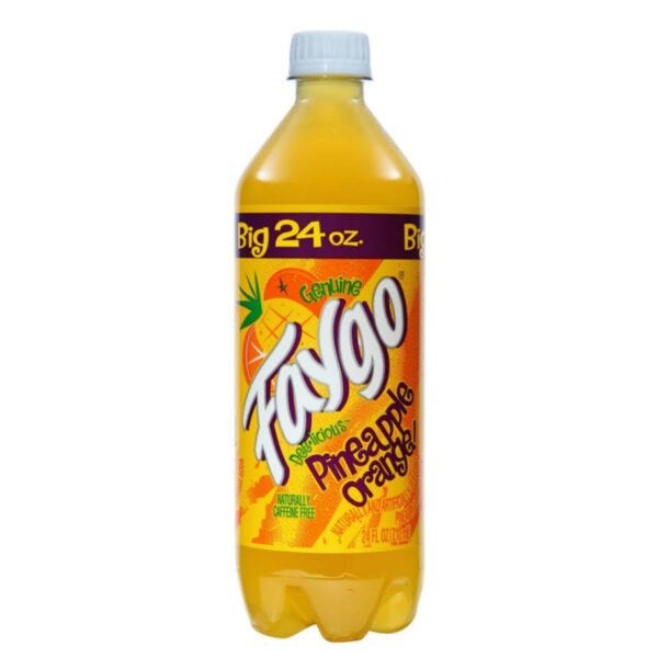 Faygo Pineapple Orange Bottle 680ml (Each)