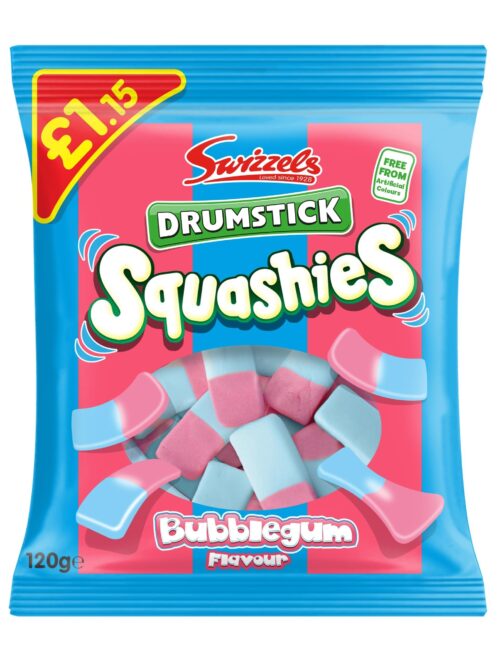 Swizzels Drumstick Squashies Bubblegum 120g