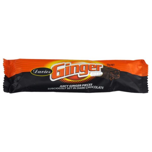 Davies Ginger Bar 50g