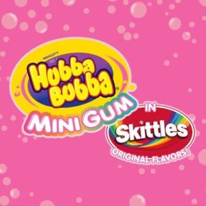 Hubba Bubba Mini Gum in Skittles Flavors 40 Piece Hot Sauce Challenge Book Of Pleasure & Pain