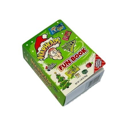 WarHeads Sour Taffy Christmas Holiday Fun Book 96g