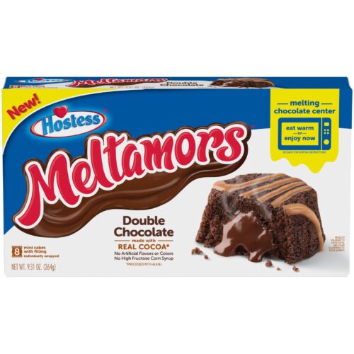 Hostess Meltamors Double Chocolate Snack Cakes 264g