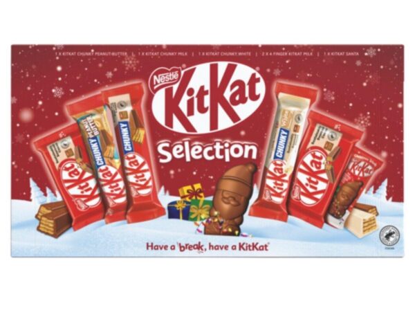 Nestle UK Kit Kat Christmas Selection Box 234g