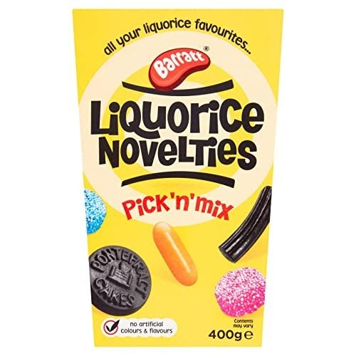 Barratt Liquorice Novelties Pick 'N' Mix 400g