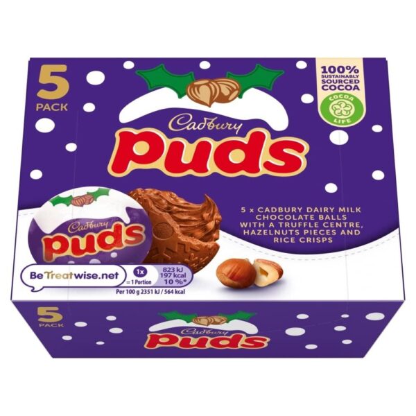 Cadbury Puds 5pk 175g