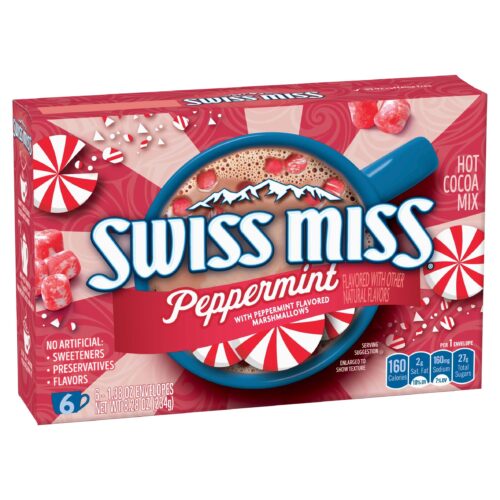 Swiss Miss Hot Cocoa Mix Peppermint 6pk 234g