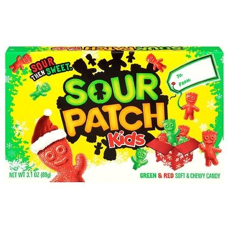 Sour Patch Kids Christmas Theatre Box 88g
