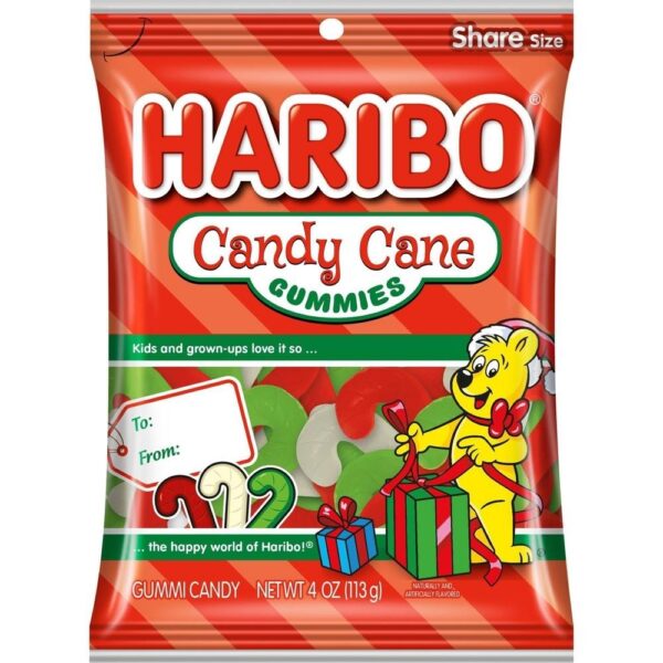 Haribo Candy Cane Gummies 113g