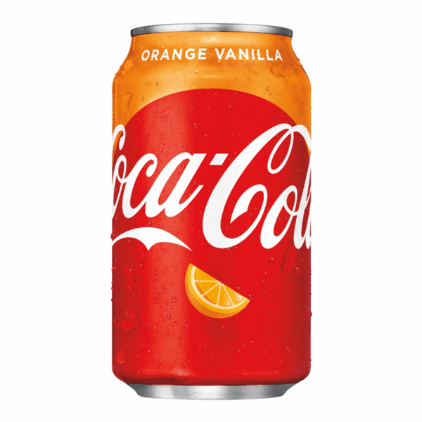 Coca Cola Orange Vanilla Can 355ml (Each) Coca Cola Orange Vanilla Can 355ml (Each)