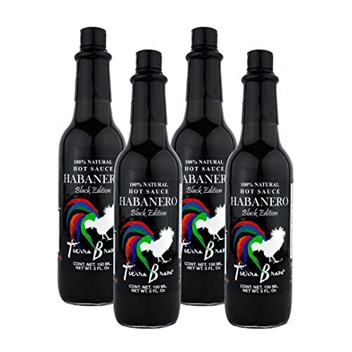 Tierra Brava Black Edition Habanero Hot Sauce 150ml