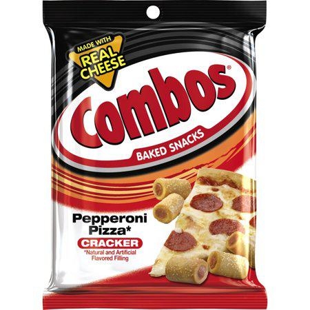 Combos Stuffed Snacks Baked Cracker Pepperoni Pizza 178.6g