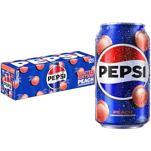 Pepsi Peach Can 355ml (12pk)