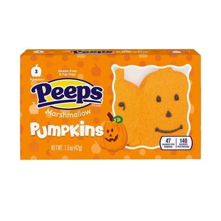 Peeps Marshmallow Pumpkins