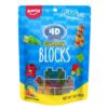 Amos 4D Gummy Blocks 198g Amos 4D Gummy Blocks 198g