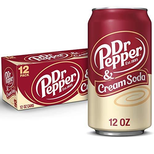 Dr Pepper & Cream Soda Can 355ml (12pk)